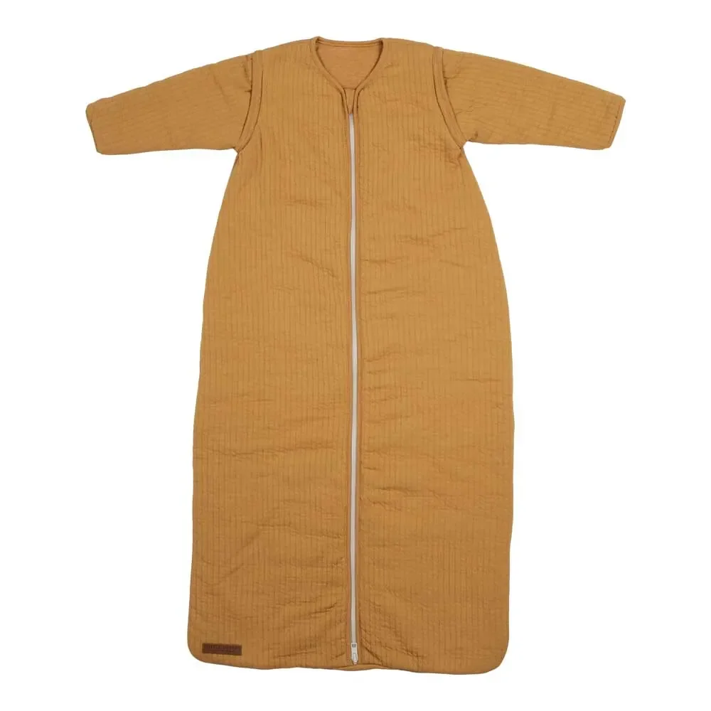Little Dutch Winter Sleeping Bag Uni Ocker "Pure Ochre", Size: 90 cm