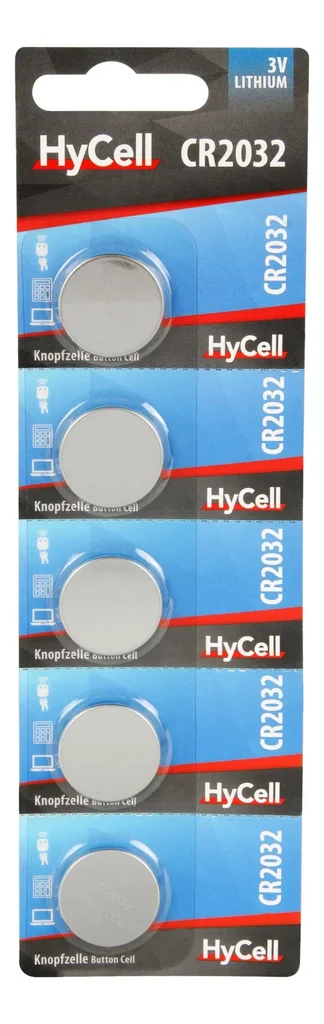 Lithium button cells CR2450 - 5 pieces
