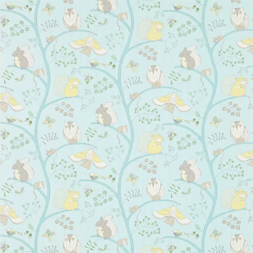 Little Sanderson Abracazoo Motive Tree Break Light Blue
