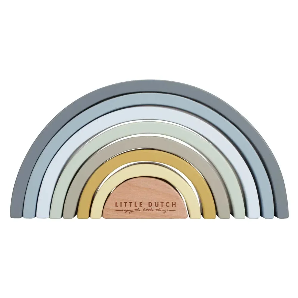 Little dutch wood rainbow blue