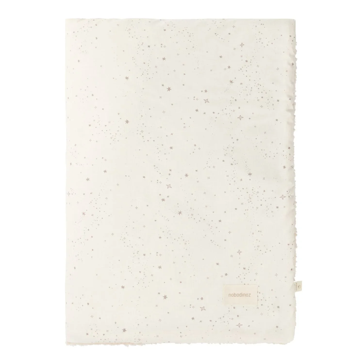 Nobodinoz STORIES Winter baby blanket, 100 x 140 cm, color: Natural Milky Way