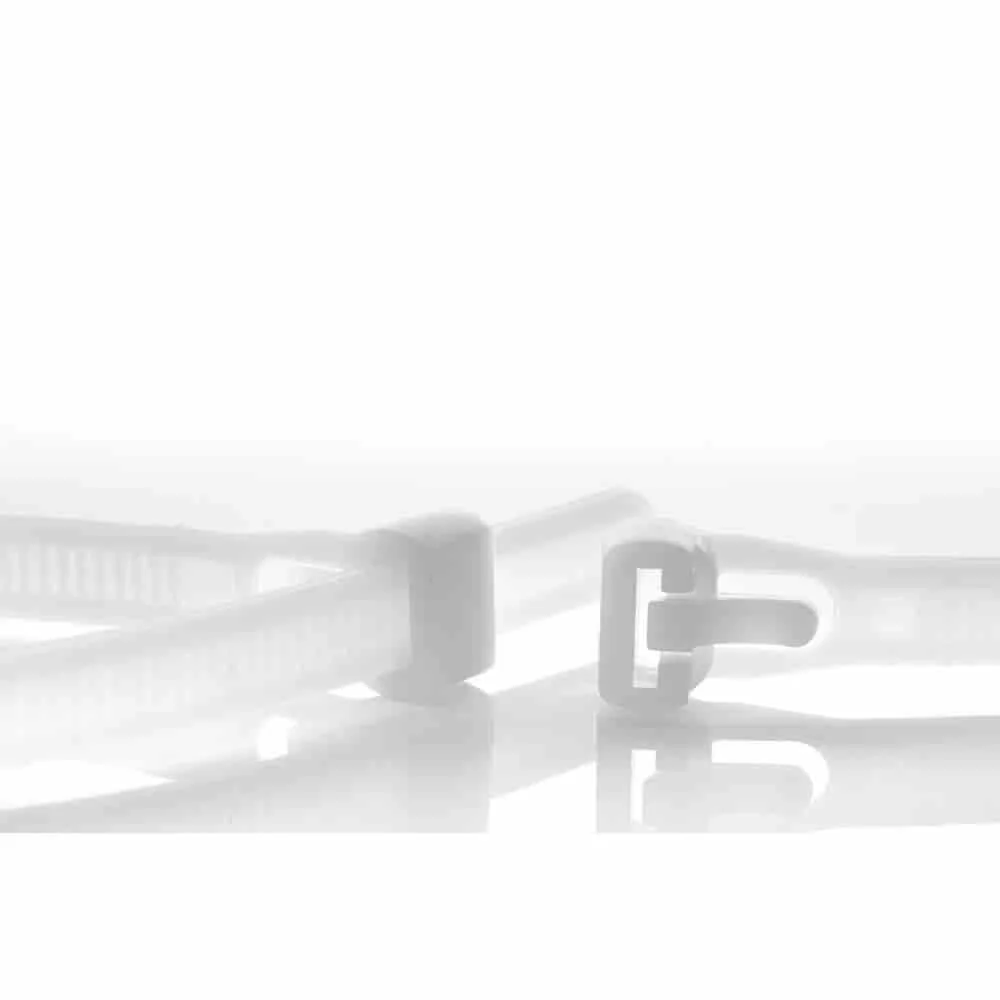 Reusable Cable Ties 150 x 7.6mm - 100 Pack
