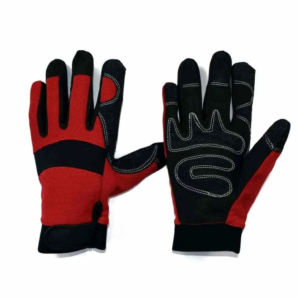 Mechanic Work Gloves, XL/10, Vibration Dampening