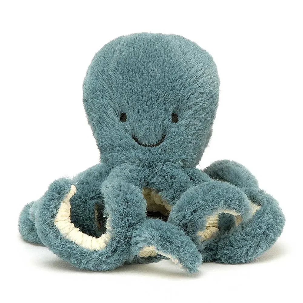 Jellycat cuddly toy crake storm medium blue