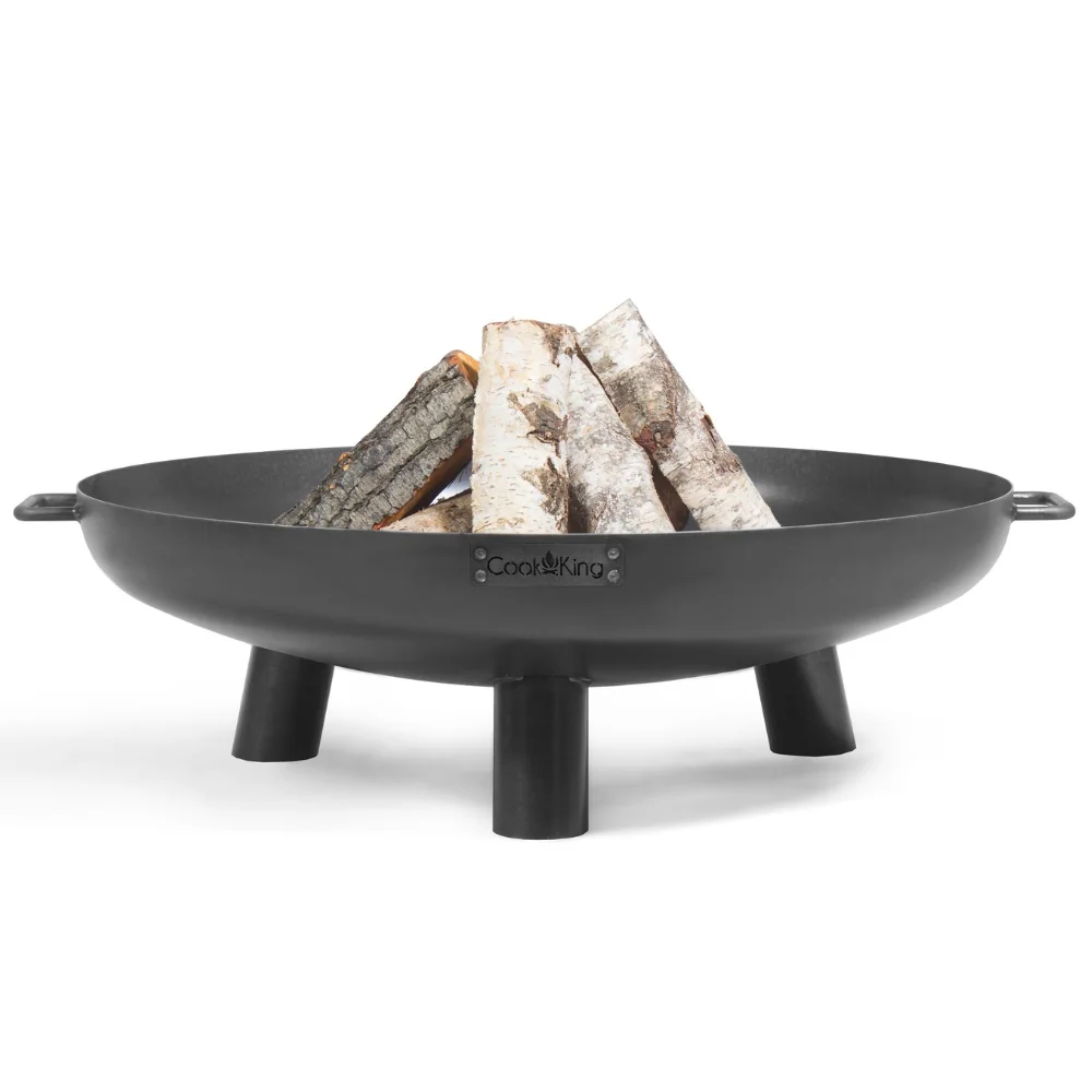 70cm Steel Fire Pit Bowl - Garden Fire Pit
