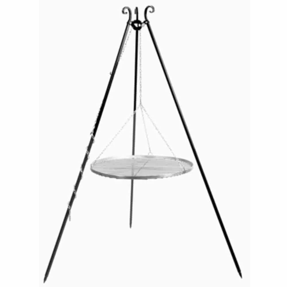Tripod Swing Grill Set with Stainless Steel Grate