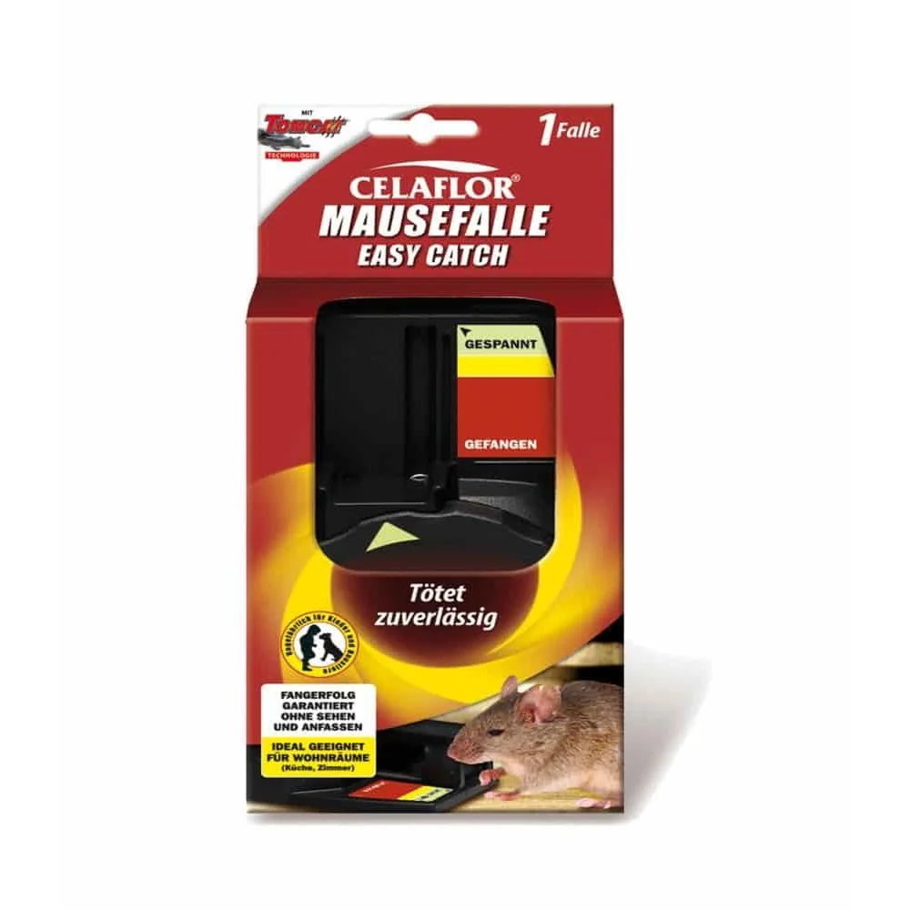 Easy Catch Mouse Traps - Safe & Humane Mouse Control