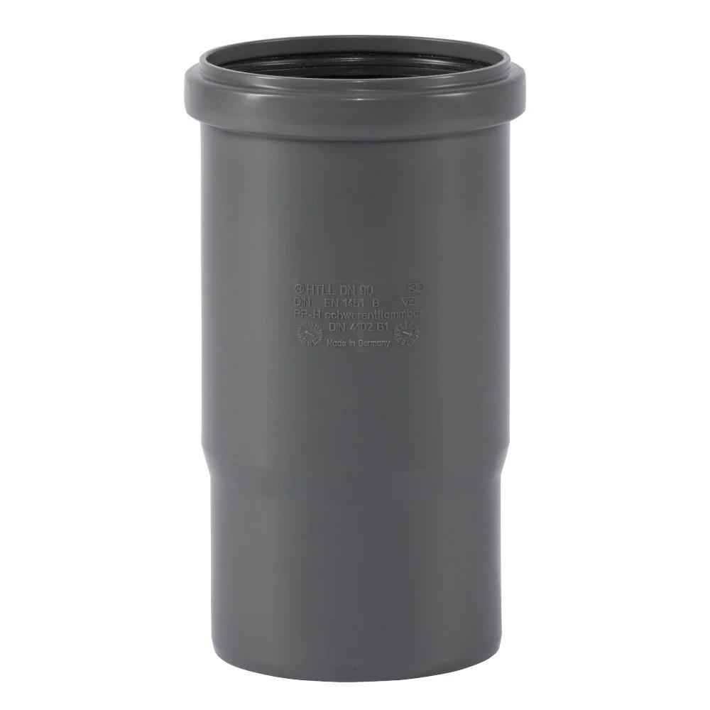 HTsafeL Long Sleeve DN/OD 90, Drain Pipe Fitting