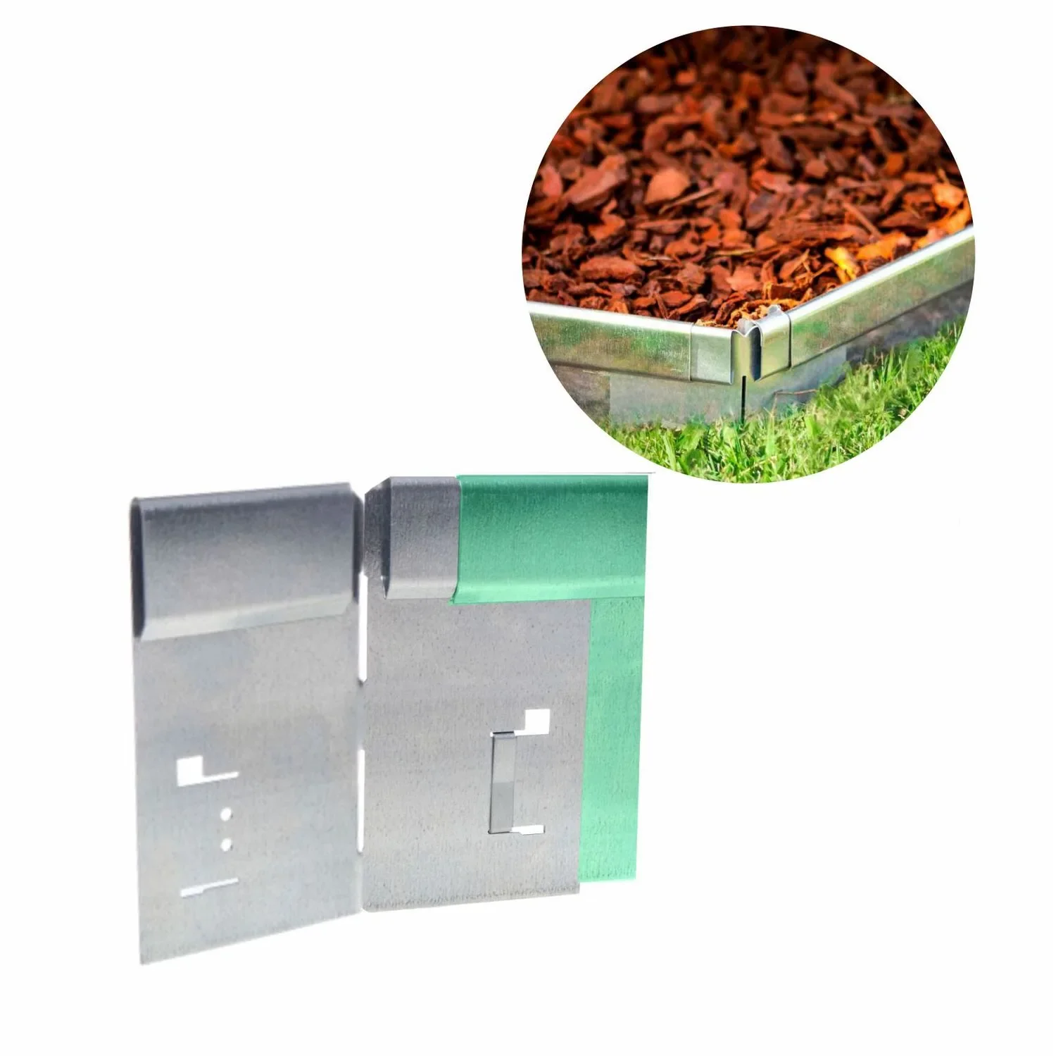 Corner for Lawn Edging Exclusive Part 1 8x8x14.8 cm | Lawn Edging | Garden edging