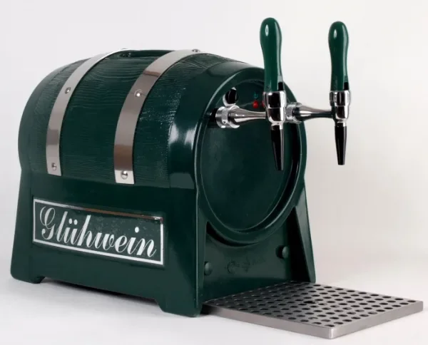 Mulled wine dispenser, beverage heater - 2-line, 6 kW, with self-priming pump