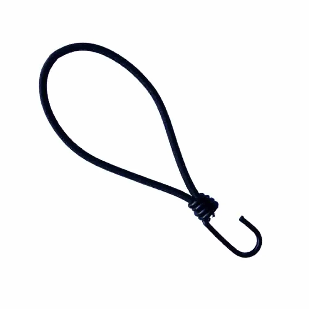 25-Piece Tarp Tie Downs Bungee Cords with 25cm Hooks