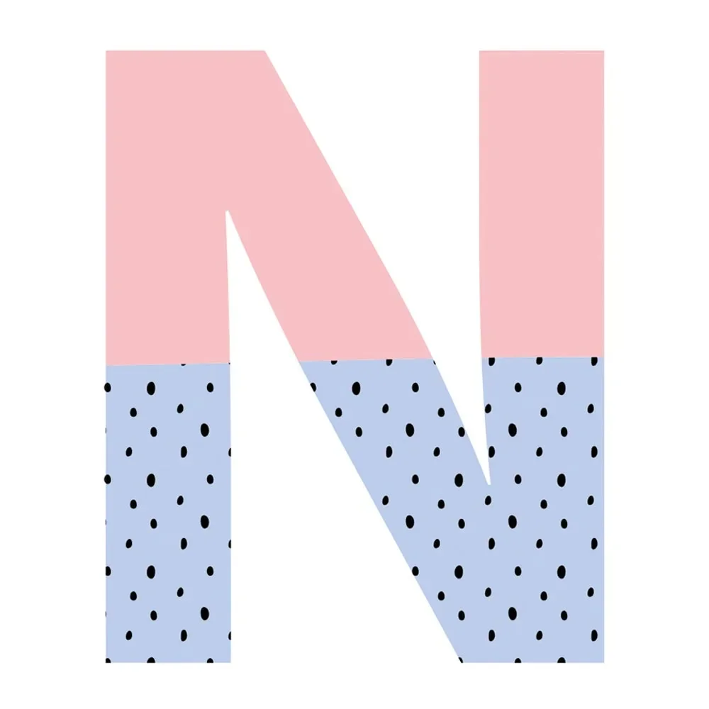 Lilipinso Wall Sticker Happy letter n