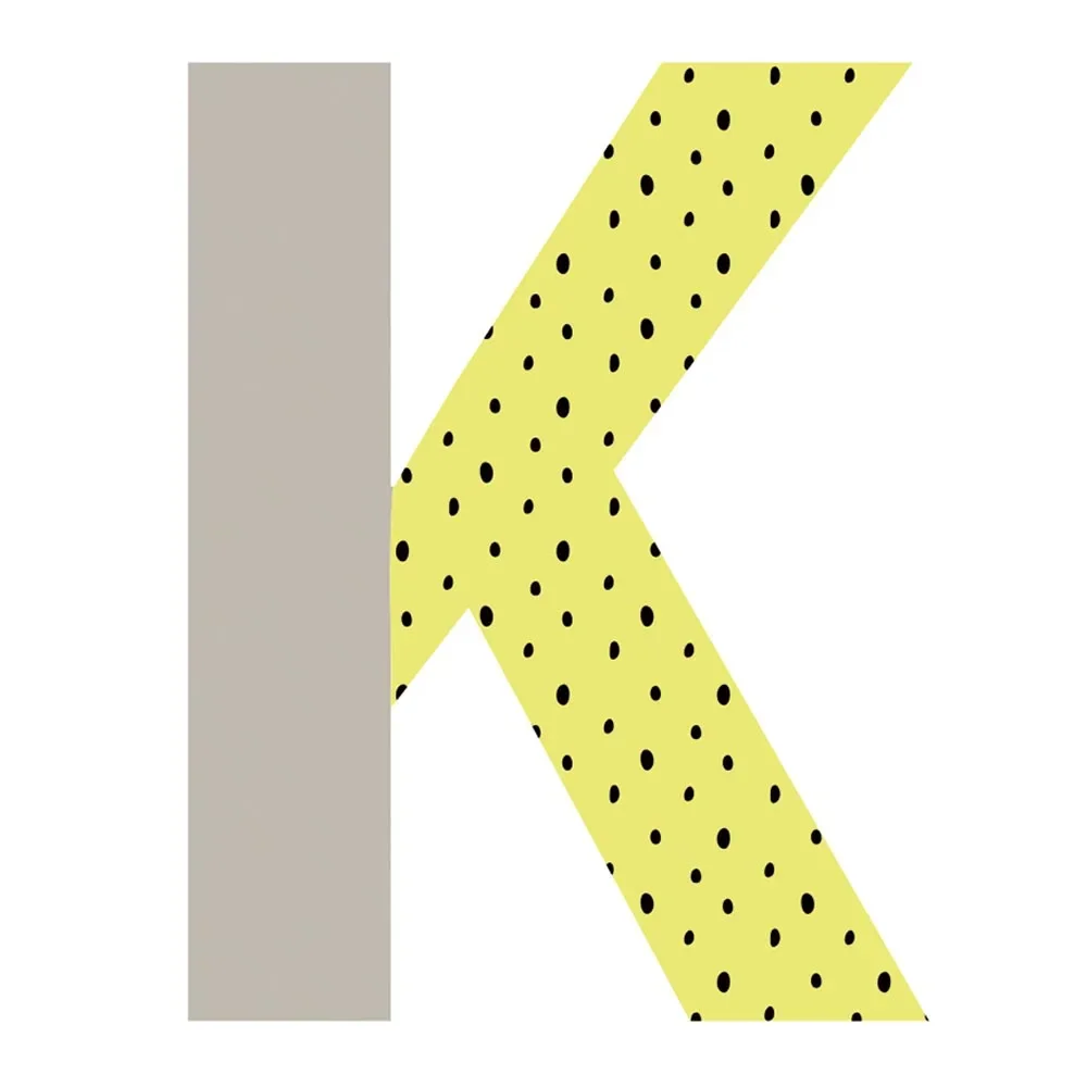 Lilipinso Wall Sticker Happy letter K