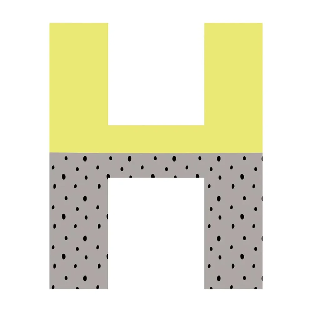 Lilipinso Wall Sticker Happy letter H