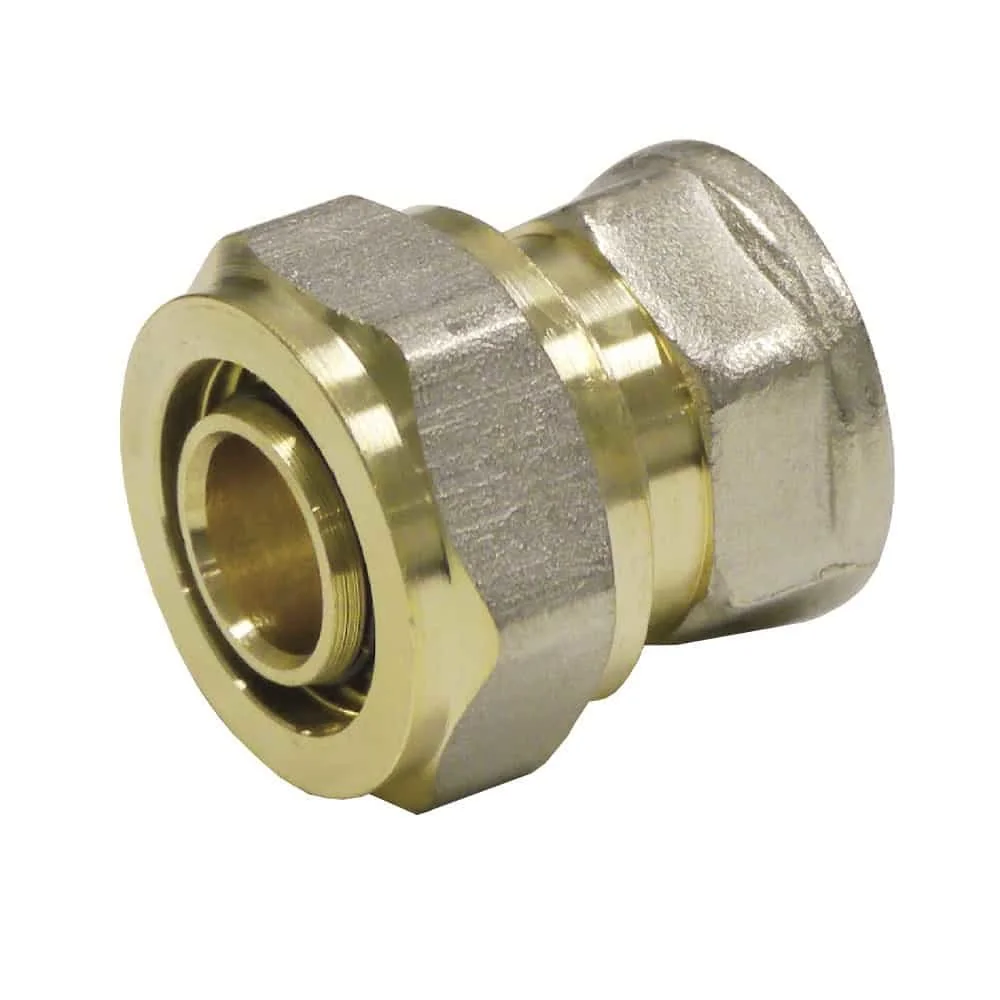 16mm Screw Fitting Coupling - 3/4" Female Thread