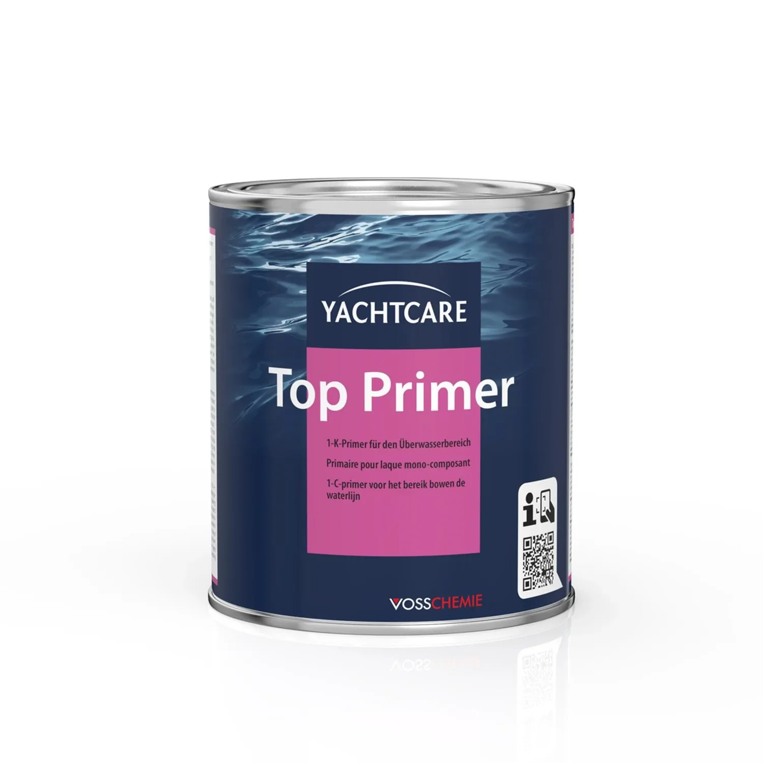 Marine Primer, Boat Primer, Yacht Primer, Marine Paint Primer, 1K Primer, 750 ml, white