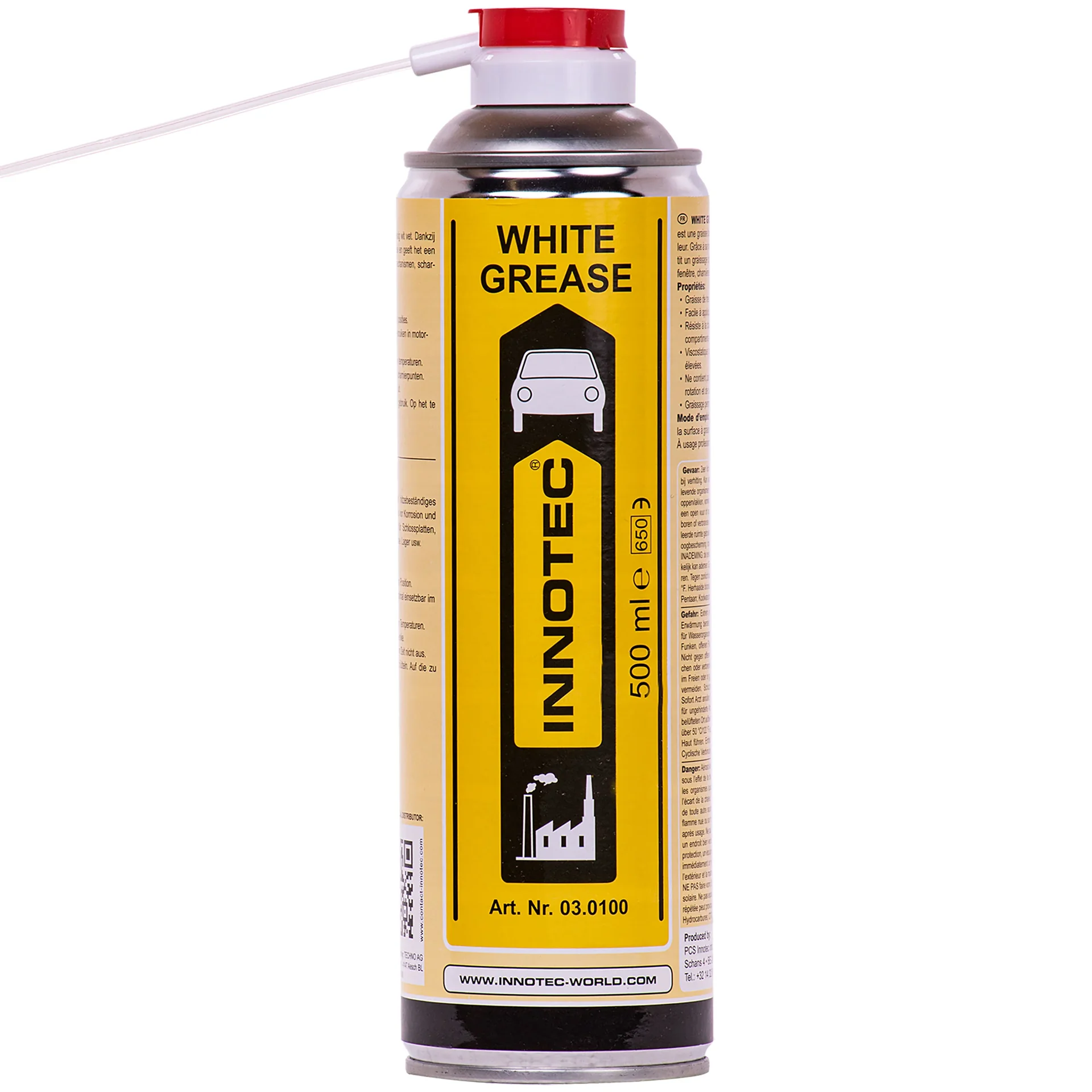 White Grease 500 ml, Spray Grease, Lubricant Spray