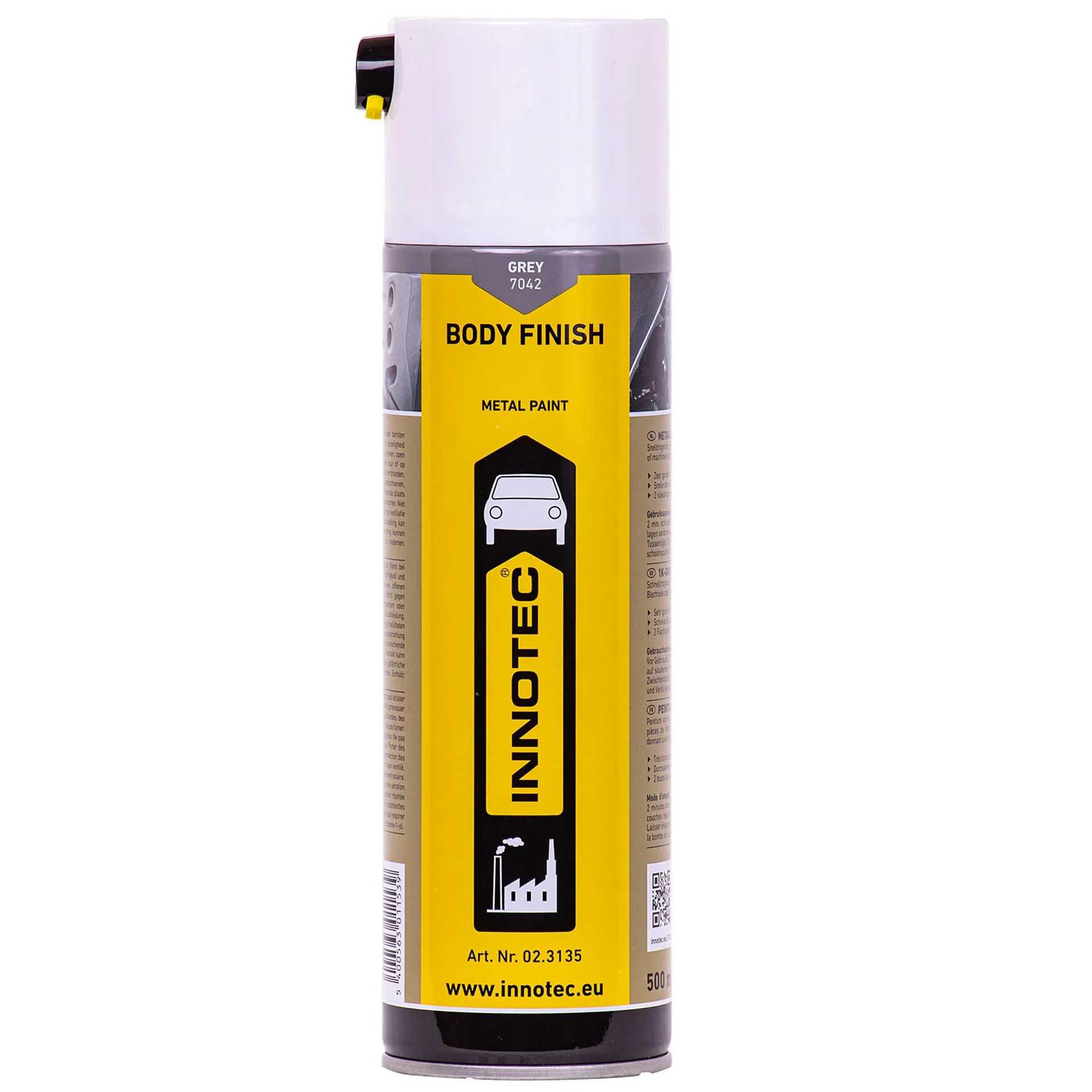 Car Body Paint, Automotive Paint, Car Paint, Body Finish 500ml, gray Karosserielack