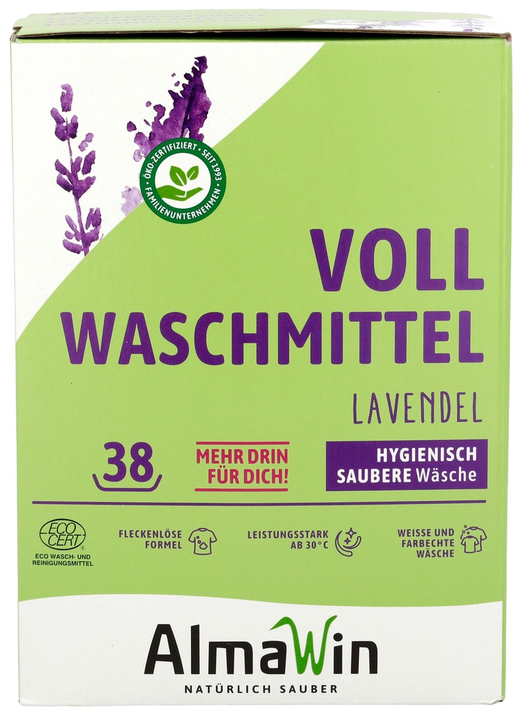 Laundry detergent 2kg, Washing powder, Natural laundry detergent