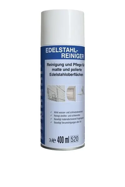 Stainless Steel Cleaner, Stainless Steel Spray, Metal Cleaner, 400 ml Spraydose