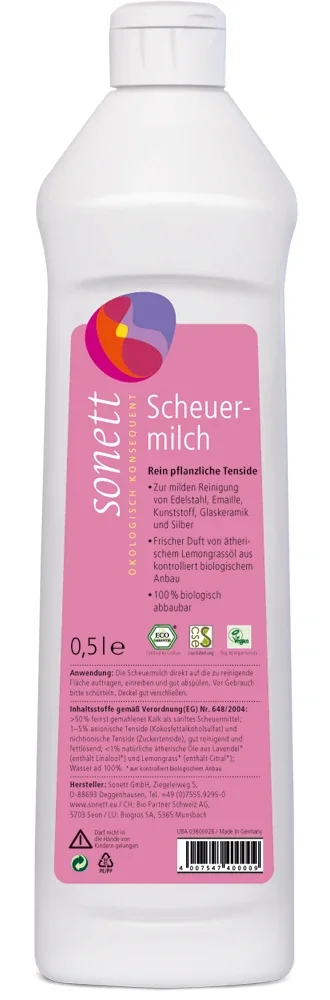 Cleaning Milk 500 ml, Scouring Milk, Kitchen Cleaner, Household Cleaner