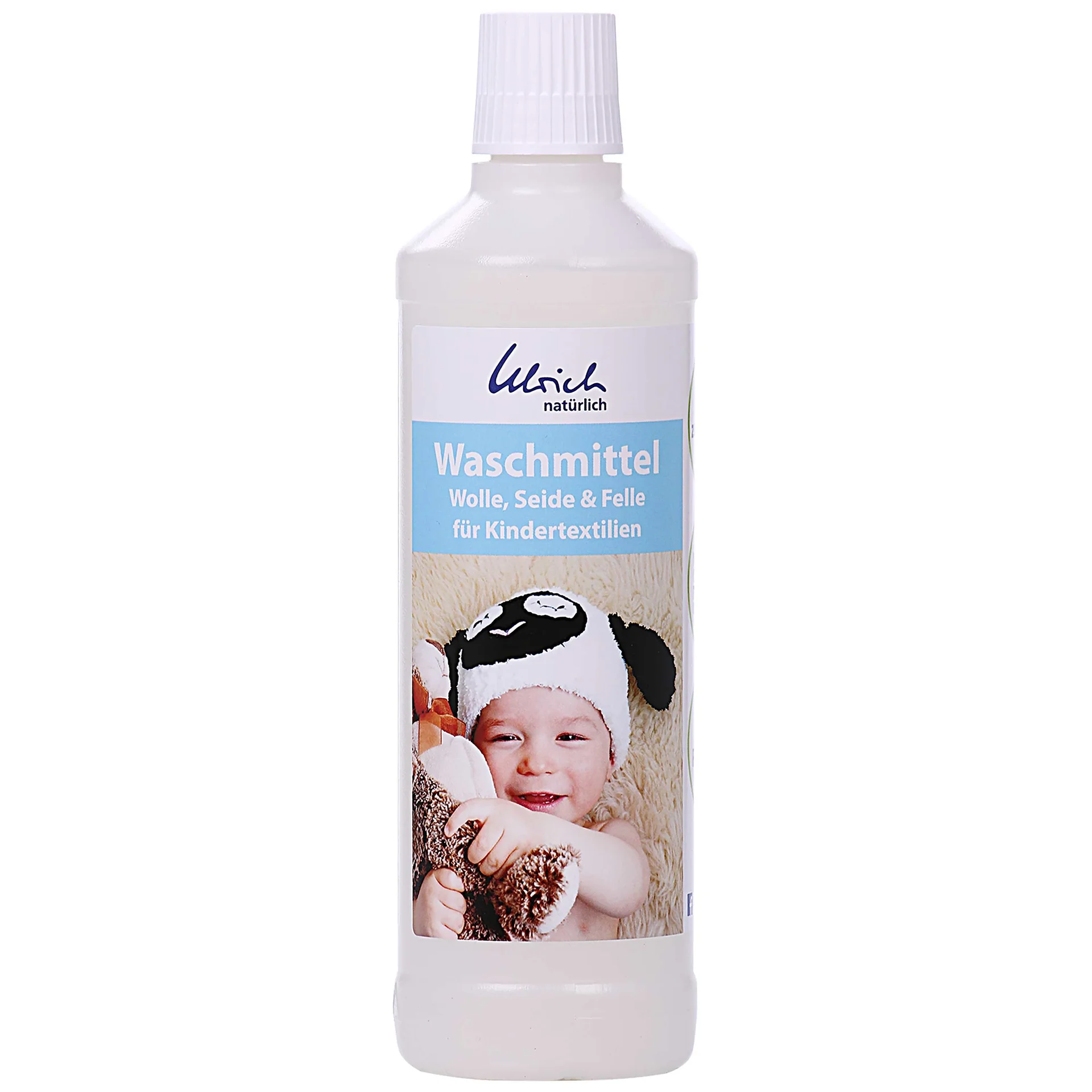 Baby Laundry Detergent, 500 ml liquid, Gentle Laundry Detergent, Wool, Silk & Furs