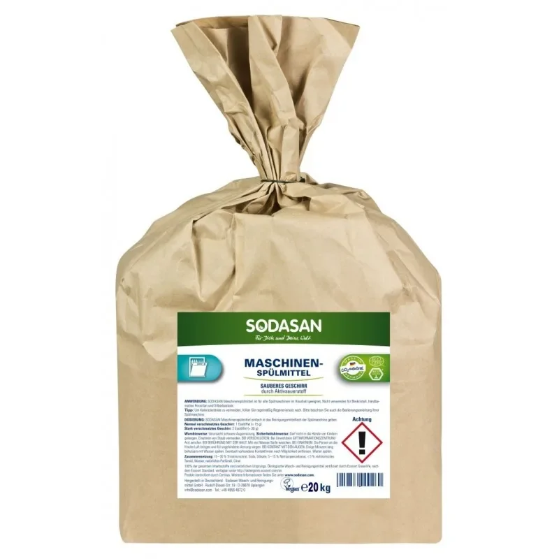 Dishwasher Detergent 20 kg, Dishwasher Powder, Commercial Dishwasher Detergent