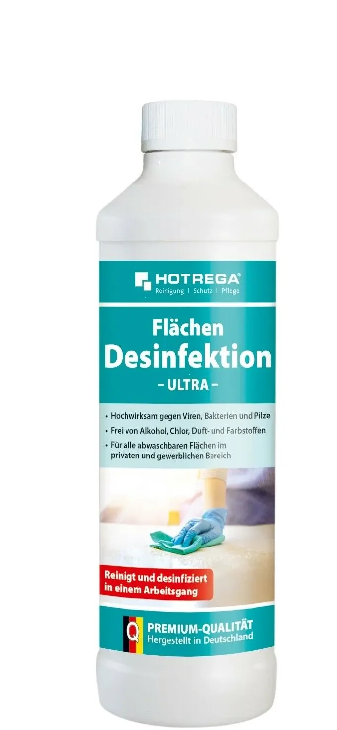 Surface Disinfectant, 24 Bottles of 500 ml, Surface Cleaner Disinfectant