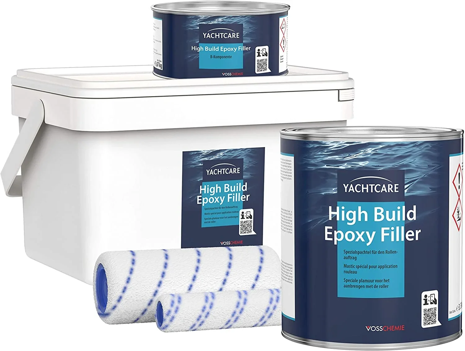 Epoxy Filler 5 kg, High Build Epoxy Fiber Filler, Epoxy Fairing Compound