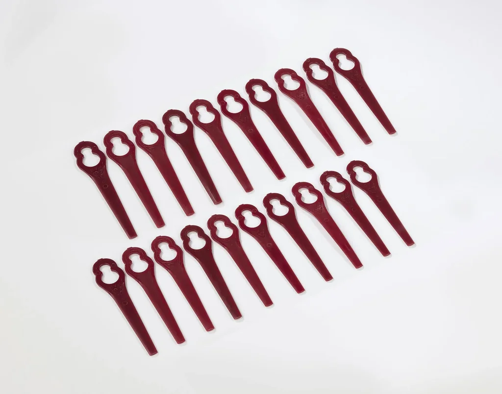 Replacement straight blades, 20 pieces