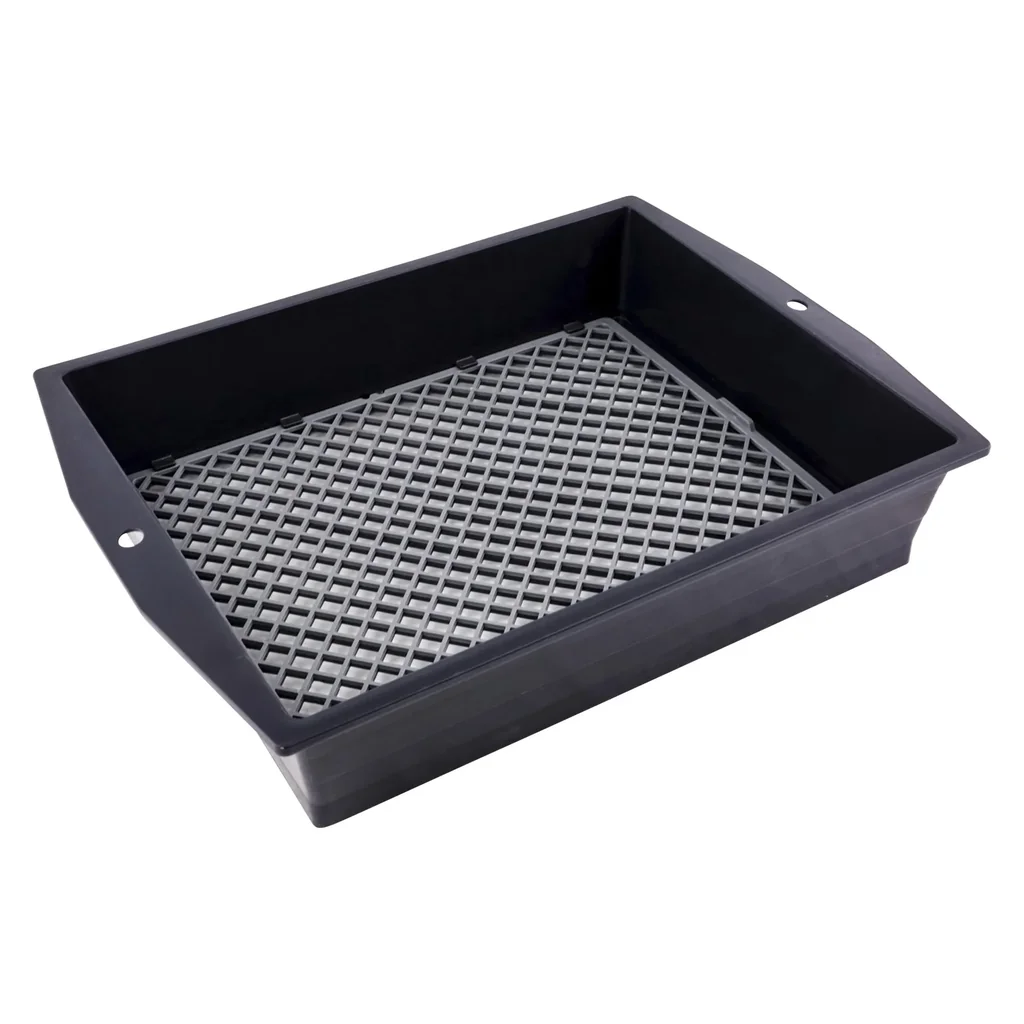 XL garden sieve 2 in 1 adjustable