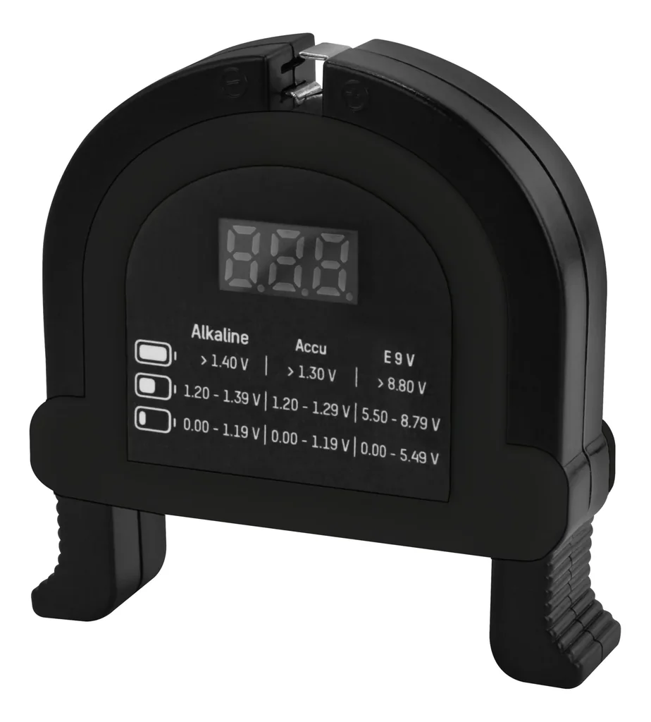 Battery tester, universally applicable
