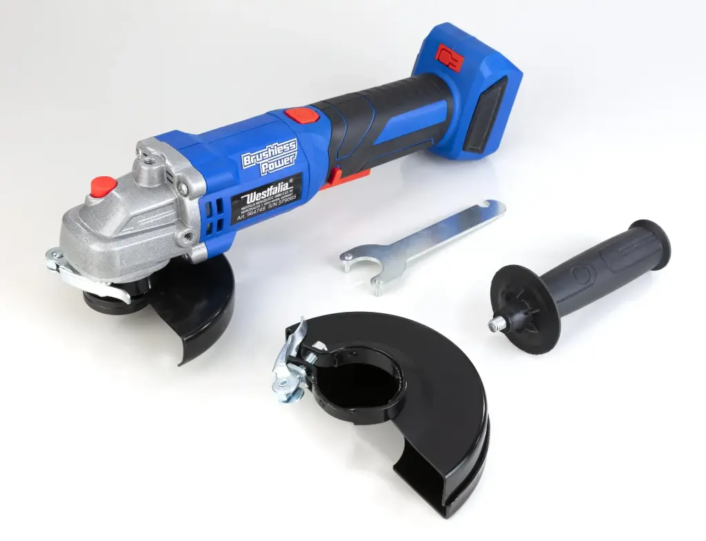 18V angle grinder BL 125 mm WWSBL 125 (Battery and charger are not included)