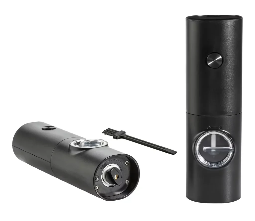 Electric salt and pepper mill, set of 2