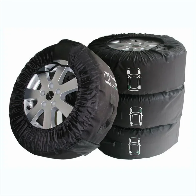 Tire covers professional set, 4 pieces XL