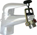 Faucet adapter "Aqualigator", clampable