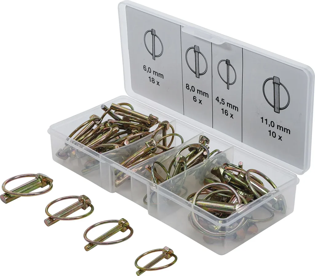 Folding splint assortment, 50 pcs.