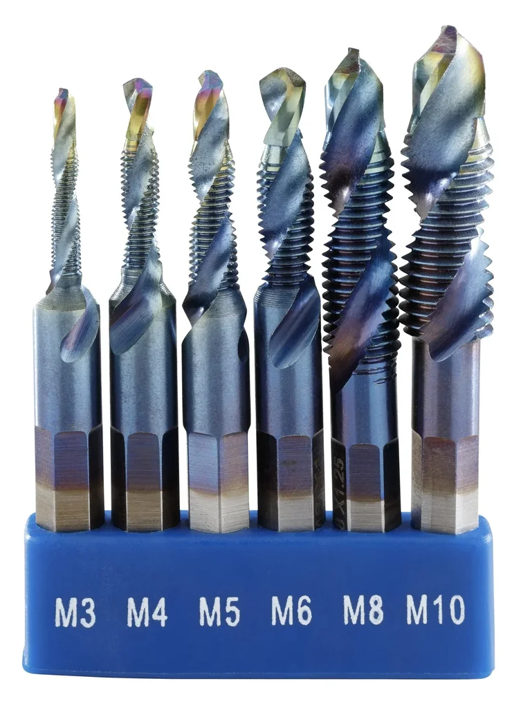 6-piece tap set M3 - M10