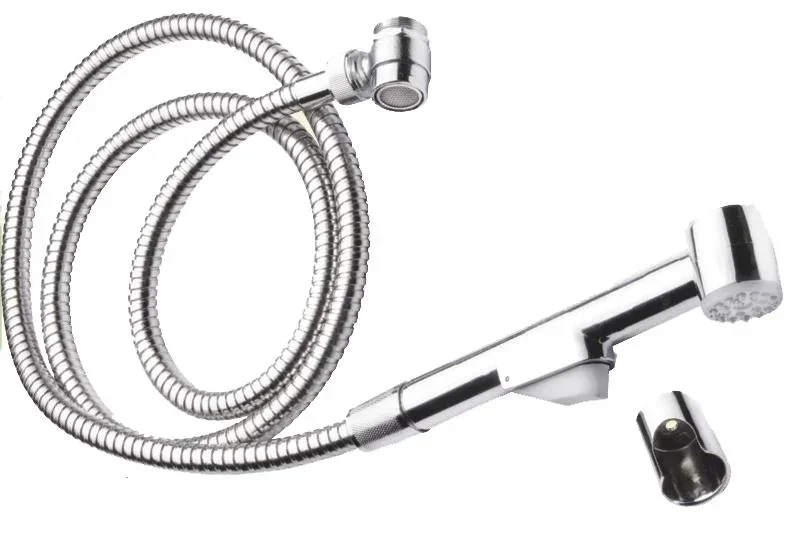 Sink shower including hose and adapter