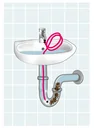 Pipe-free power with check valve