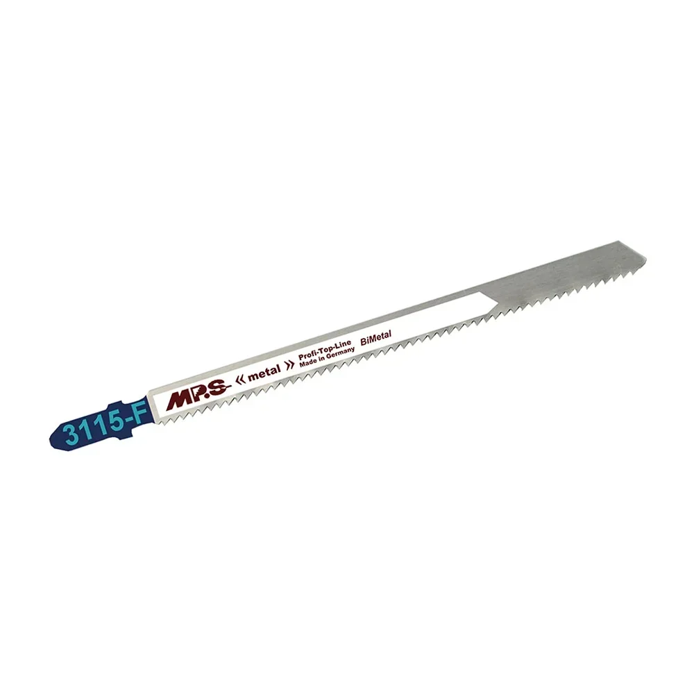 Bi-metal jigsaw blade milled and corrugated, GL 130/ VL 110 mm, ZT 2.0 mm/ 12TPI, pack of 5