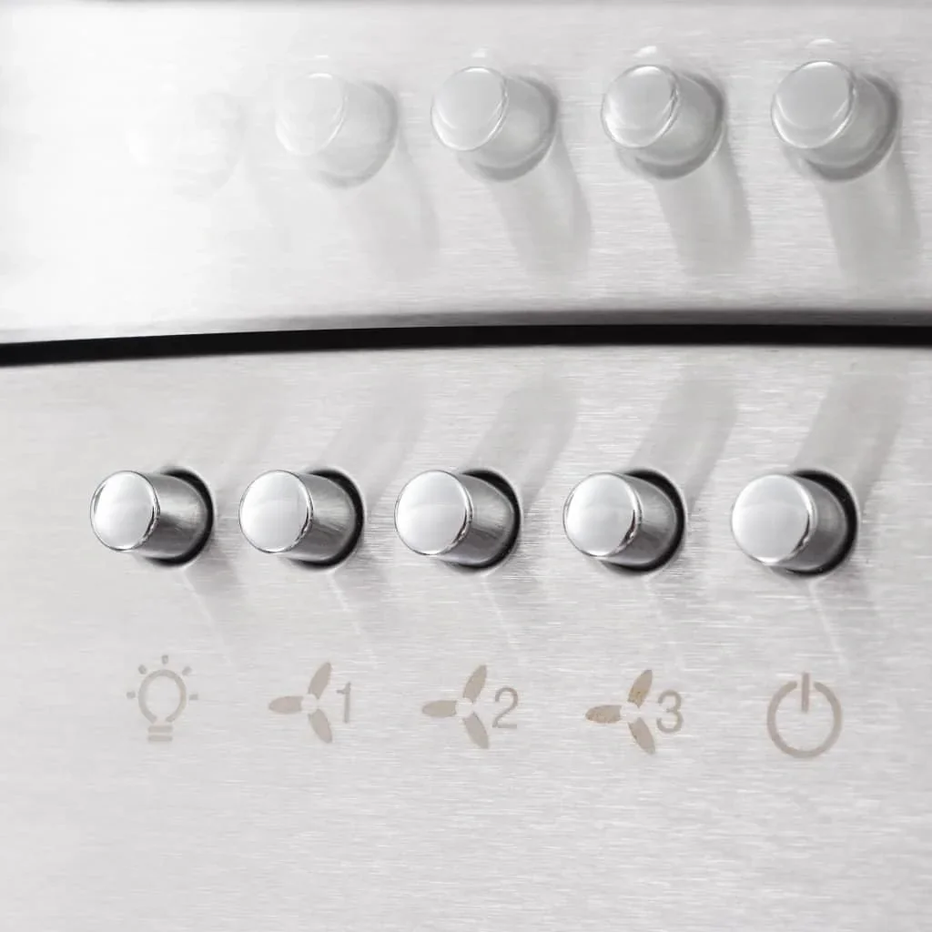 Wall hood 756 m³/h LED 90 cm stainless steel