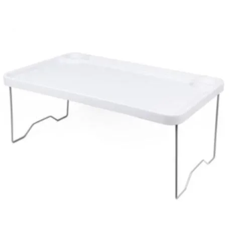 Folding table white - 57x35x23 cm