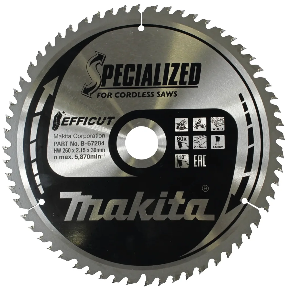EFFICUT saw blade 260x30x60Z