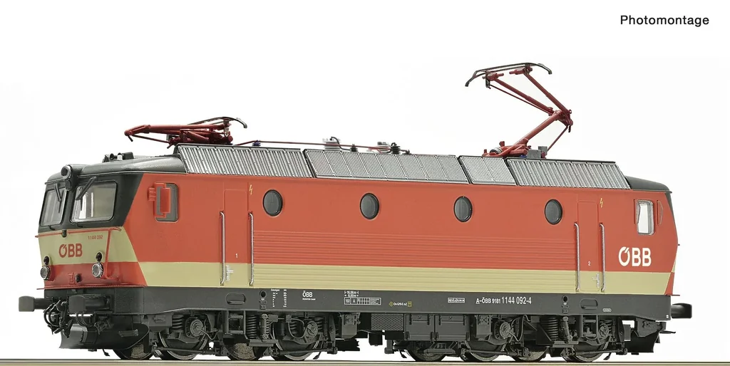 Electric locomotive 1144 092 of the Austrian Federal Railways, H0, AC