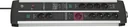 Premium-Protect-Line Duo 11-way power strip, 120,000A surge protection, USB 3.1A, 3m cable