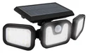 LED solar light with 3 adjustable light fields and motion detector