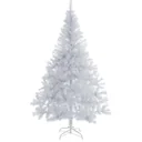 Artificial Christmas tree with snow effect - white 150cm