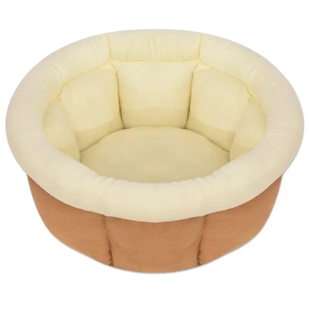 Dog basket size L beige