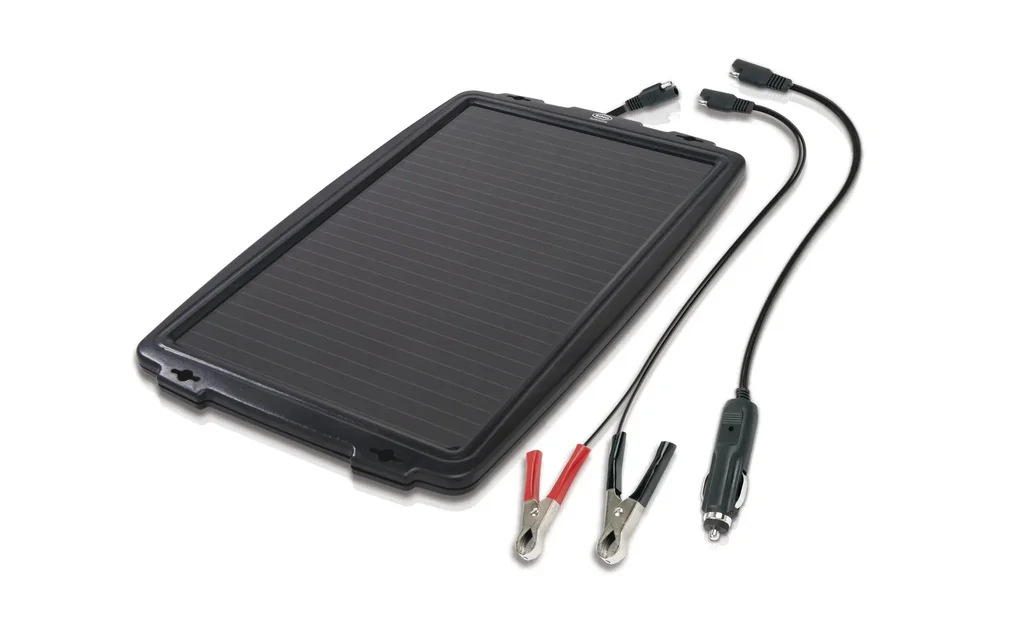 Mobile solar panel, 12 volts, 2.4 watts
